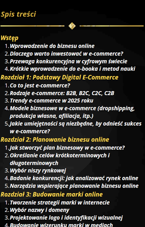 Klucz do biznesu online